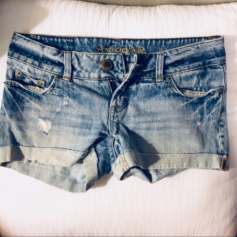 AE jean shorts